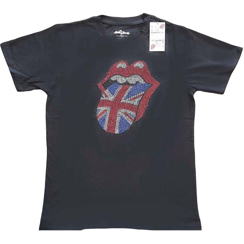The Rolling Stones - Classic UK Tshirt Homme - Noir